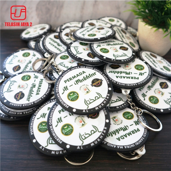 Pin gantungan kunci diameter 5,8 cm