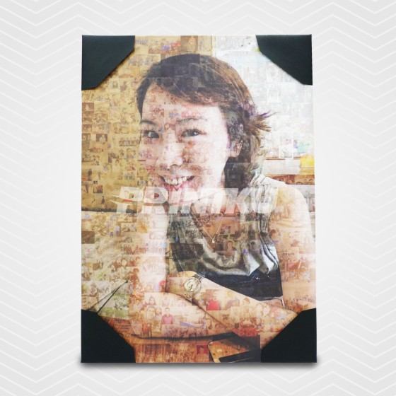 Cetak Foto Kanvas custom Spanram