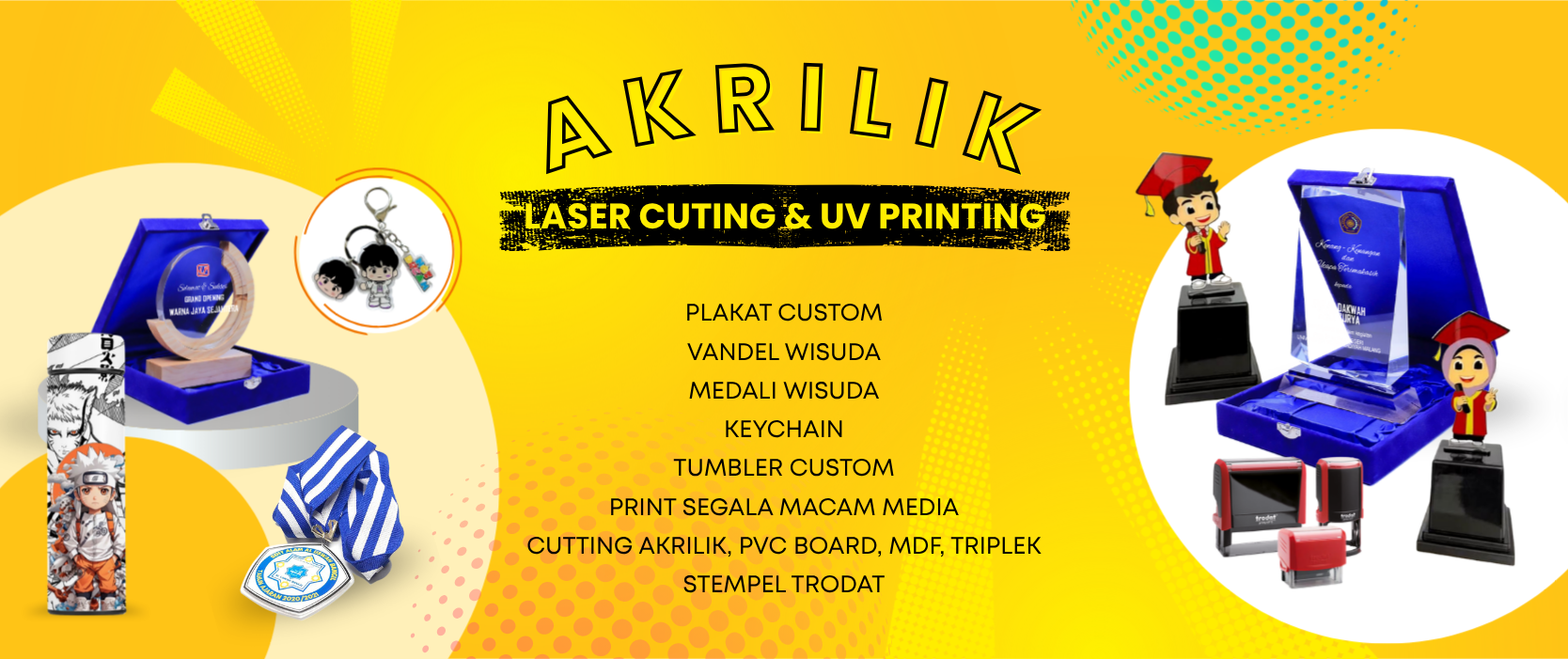 Akrilik dan uv print